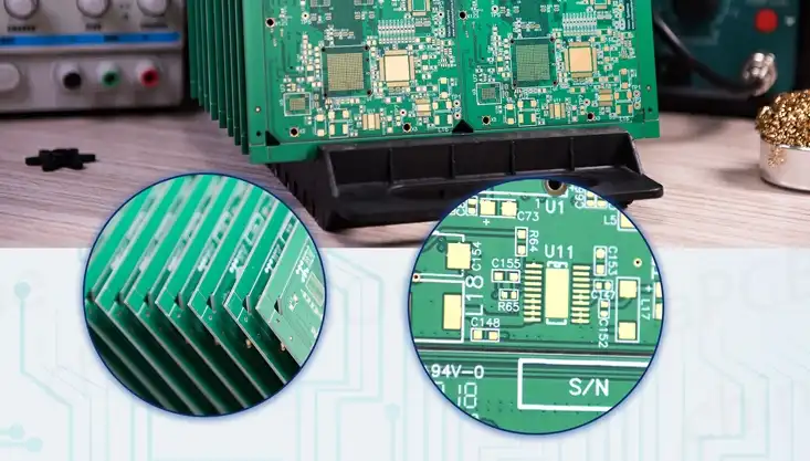 Memory PCB assembly