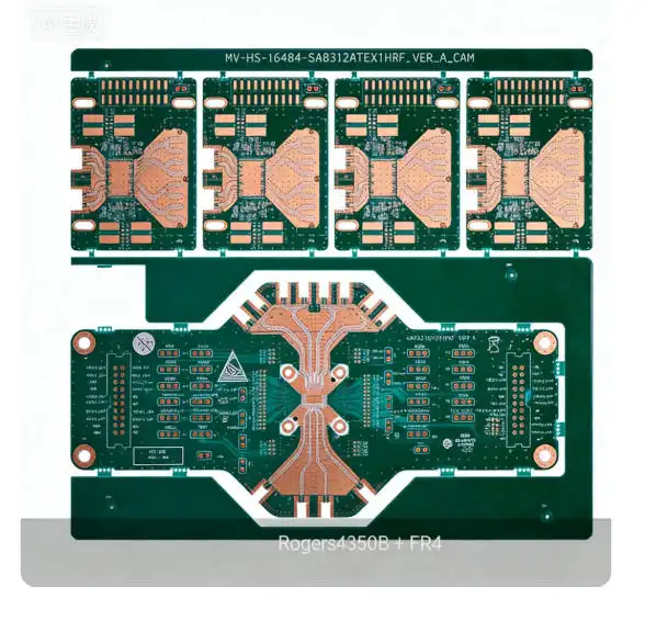 마이크로 비아 및 BGA 조립을 포함한 HDI PCB 제조