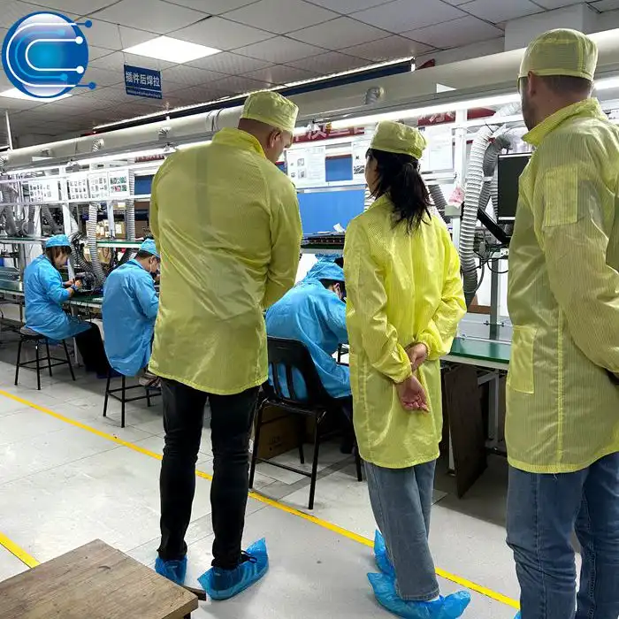 Where in China does a Spanish distributor source complete circuit board assemblies